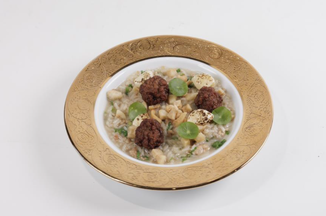 Jasmine Rice Risotto with Pork Ball Recipes MHA